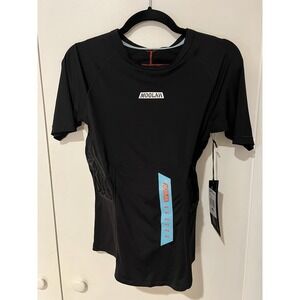 Moolah Women's Basketball Padded Compression Top Shirt Black Sleeve XL Kicks